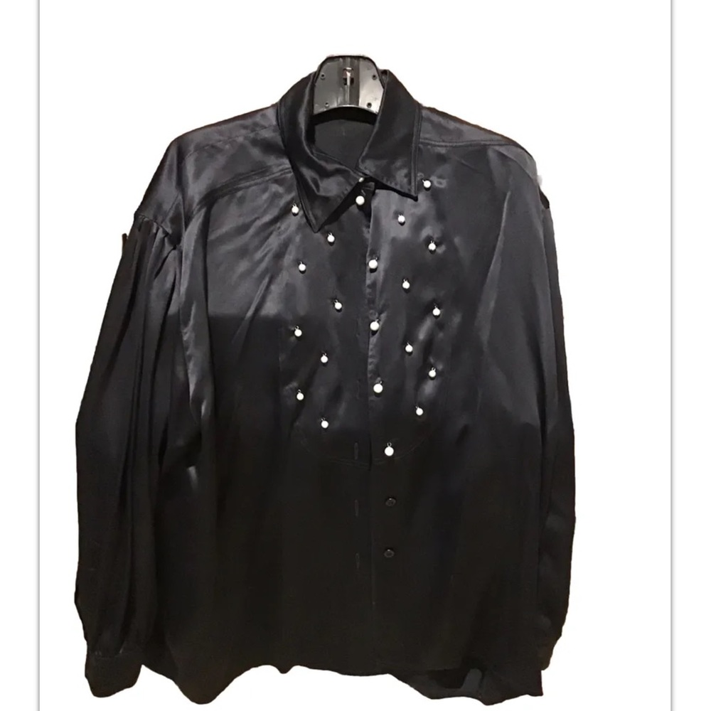 Black Escada blouse